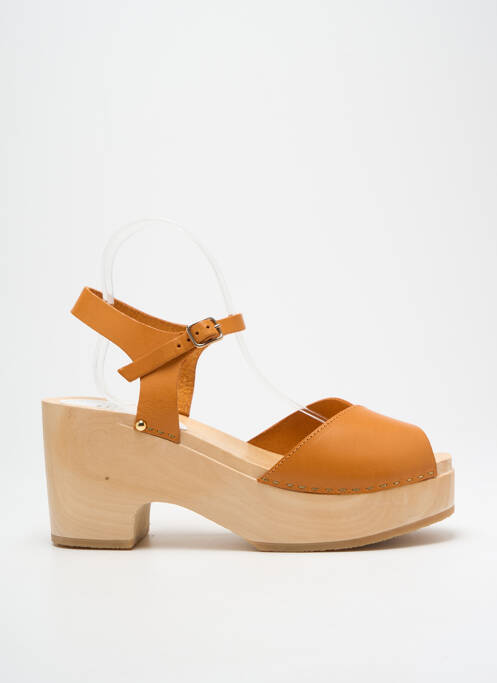 Sandales/Nu pieds orange SABOTS YOUYOU pour femme