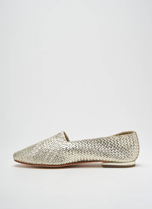 Mocassins argent WANDER femme