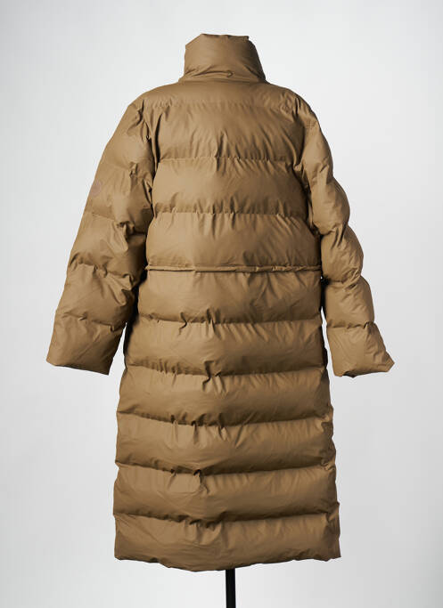 Doudoune marron RAINS pour femme