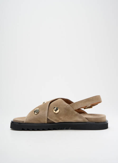 Sandales/Nu pieds beige BILLIBI pour femme