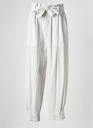 Pantalon droit blanc MOMONI femme