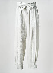 Pantalon droit blanc MOMONI pour femme seconde vue