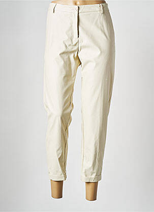 Pantacourt blanc IMPERIAL femme
