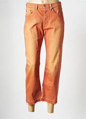 Jeans coupe droite rouge PLEASE pour femme seconde vue