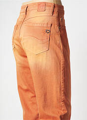 Jeans coupe droite rouge PLEASE pour femme seconde vue