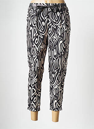 Pantalon chino noir PLEASE femme