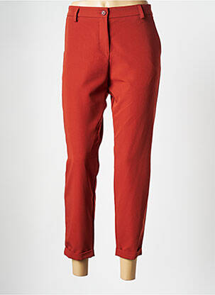 Pantalon droit marron IMPERIAL femme