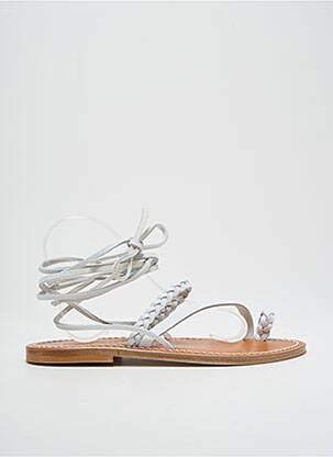 Sandales/Nu pieds blanc K.JACQUES pour femme