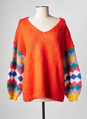 Pull orange SACK'S femme