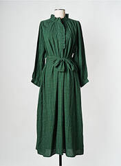 Robe longue vert BELLE PIÈCE pour femme seconde vue