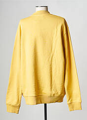 Sweat-shirt jaune SAMSOE & SAMSOE pour homme seconde vue