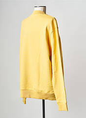 Sweat-shirt jaune SAMSOE & SAMSOE pour homme seconde vue