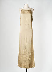 Robe longue beige SAMSOE & SAMSOE pour femme seconde vue