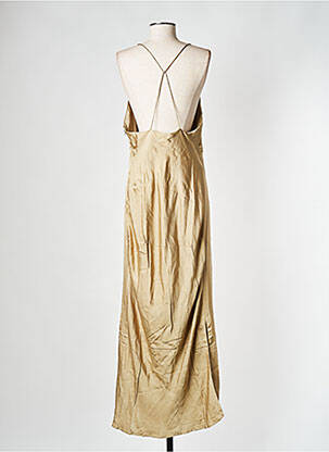 Robe longue beige SAMSOE & SAMSOE femme
