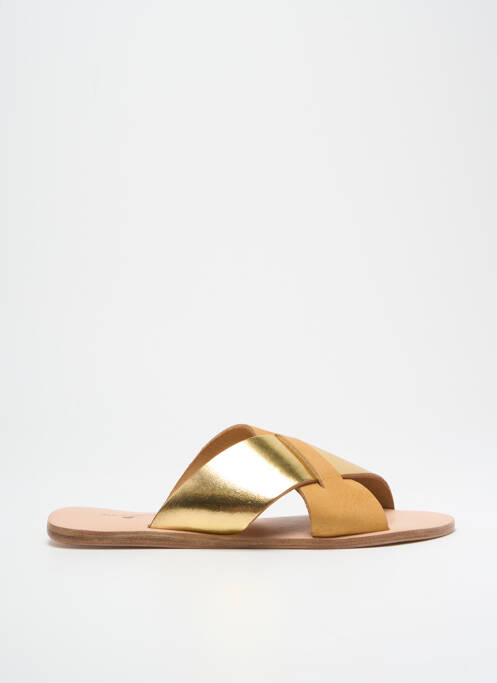 Tongs jaune THE VINTAGE GRUBBER pour femme