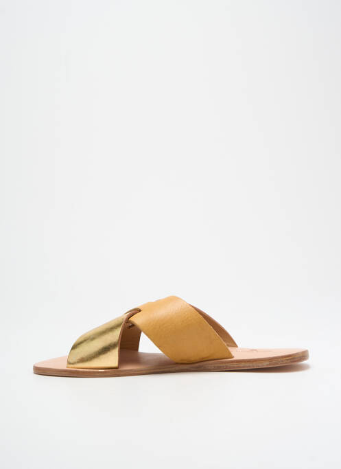 Tongs jaune THE VINTAGE GRUBBER femme