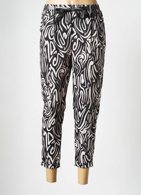 Pantalon chino noir PLEASE pour femme