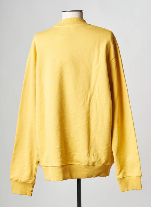 Sweat-shirt jaune SAMSOE & SAMSOE homme