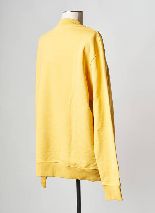 Sweat-shirt jaune SAMSOE & SAMSOE homme