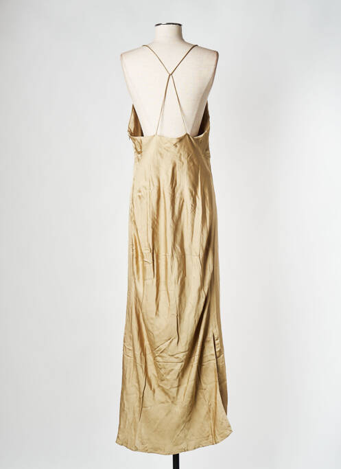 Robe longue beige SAMSOE & SAMSOE pour femme