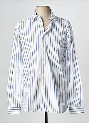Chemise manches longues bleu SAMSOE & SAMSOE homme