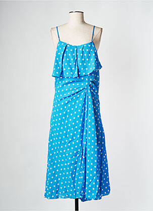 Robe mi-longue bleu ESSENTIEL ANTWERP femme