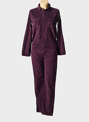 Combi-pantalon violet EMILE ET IDA pour femme seconde vue