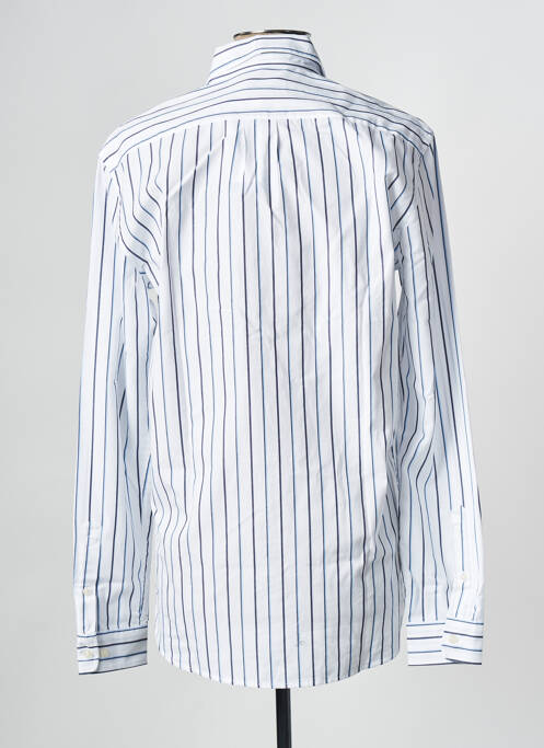 Chemise manches longues bleu SAMSOE & SAMSOE pour homme