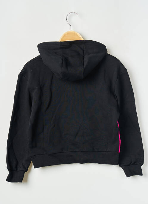 Sweat-shirt à capuche noir ELLESSE fille