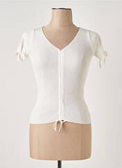 T-shirt blanc PEPE pour femme seconde vue