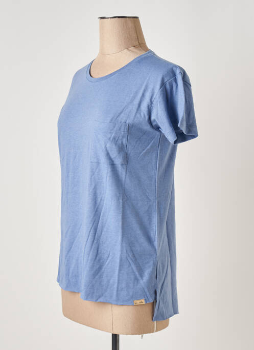 T-shirt bleu BLEND SHE pour femme