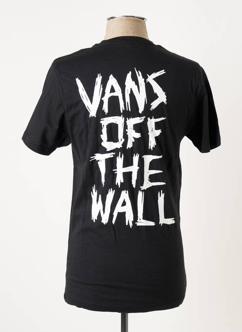 T-shirt noir VANS pour homme