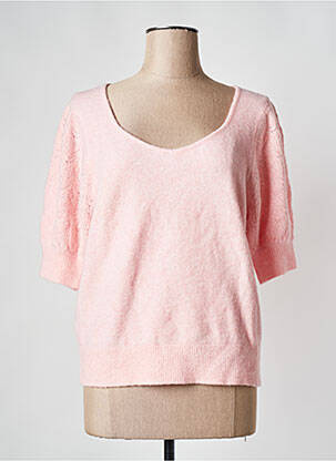 Pull rose GRACE & MILA pour femme
