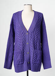 Gilet manches longues violet TWINSET pour femme seconde vue