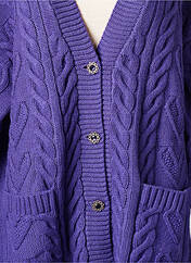 Gilet manches longues violet TWINSET pour femme seconde vue