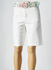 Bermuda blanc SCOTCH & SODA pour femme seconde vue