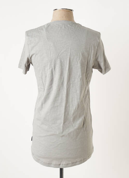 T-shirt gris JACK & JONES pour homme