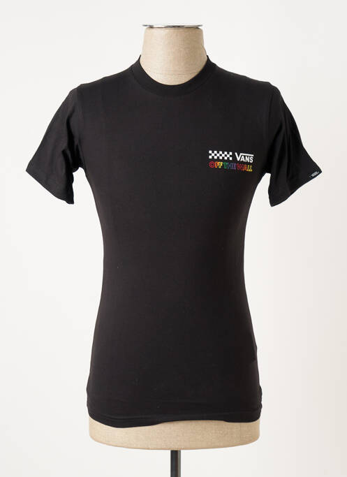 T-shirt noir VANS pour homme