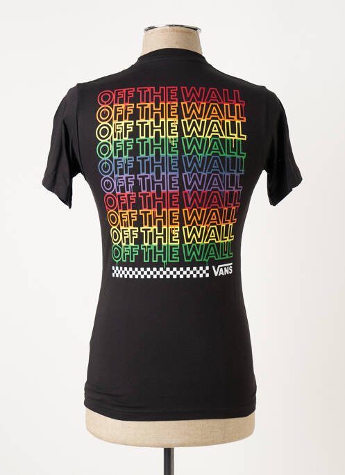 T-shirt noir VANS pour homme
