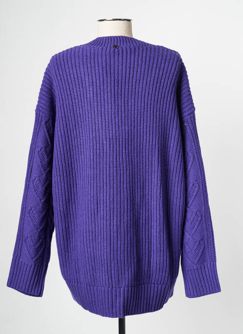 Gilet manches longues violet TWINSET pour femme