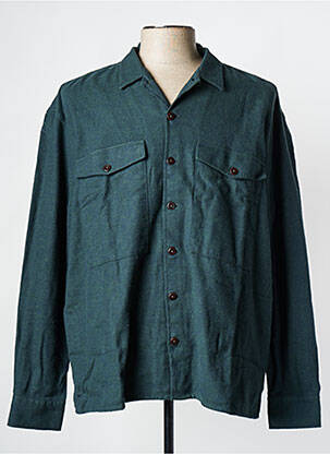 Chemise manches longues vert OLOW homme
