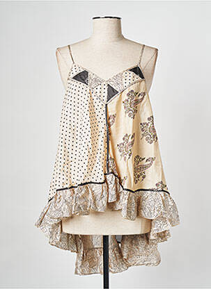Top beige MES DEMOISELLES...PARIS femme