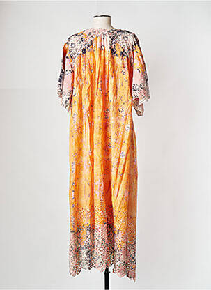 Robe mi-longue orange MES DEMOISELLES...PARIS femme