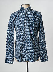 Chemise manches longues bleu HARTFORD pour homme seconde vue