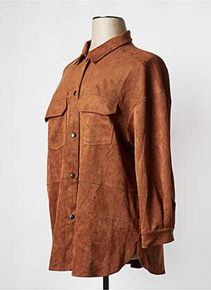 Veste casual marron MAT FASHION femme