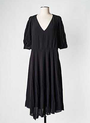 Robe mi-longue noir IRO femme