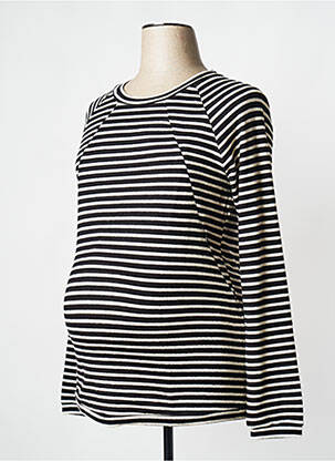 T-shirt / top maternité noir NOPPIES femme