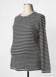T-shirt / top maternité noir NOPPIES femme