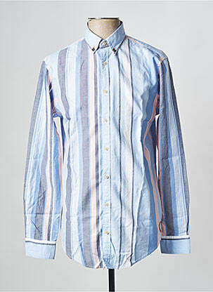 Chemise manches longues bleu SCOTCH & SODA homme