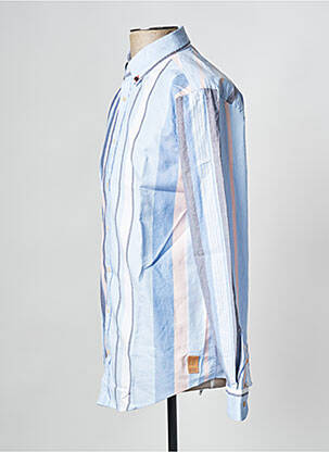 Chemise manches longues bleu SCOTCH & SODA homme